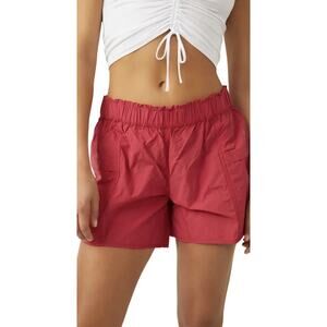 FP Movement by Free People Women's In The Wild Shorts 5” Cayenne Pink Size S NWT